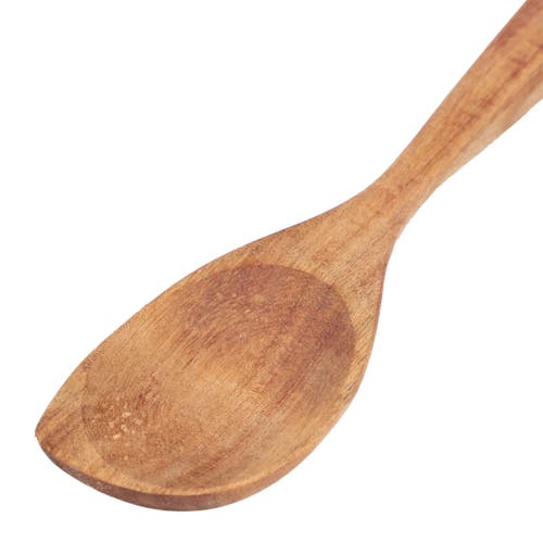 Oster Ingram 14 Inch Acacia Wood Serving Spoon In Brown
