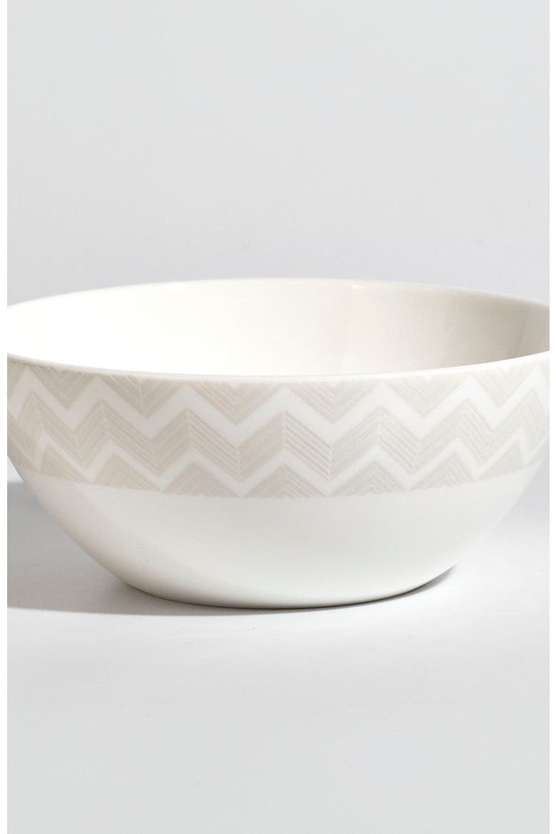 Soup Bowl 6 Pcs. Set, Alternate, color, White