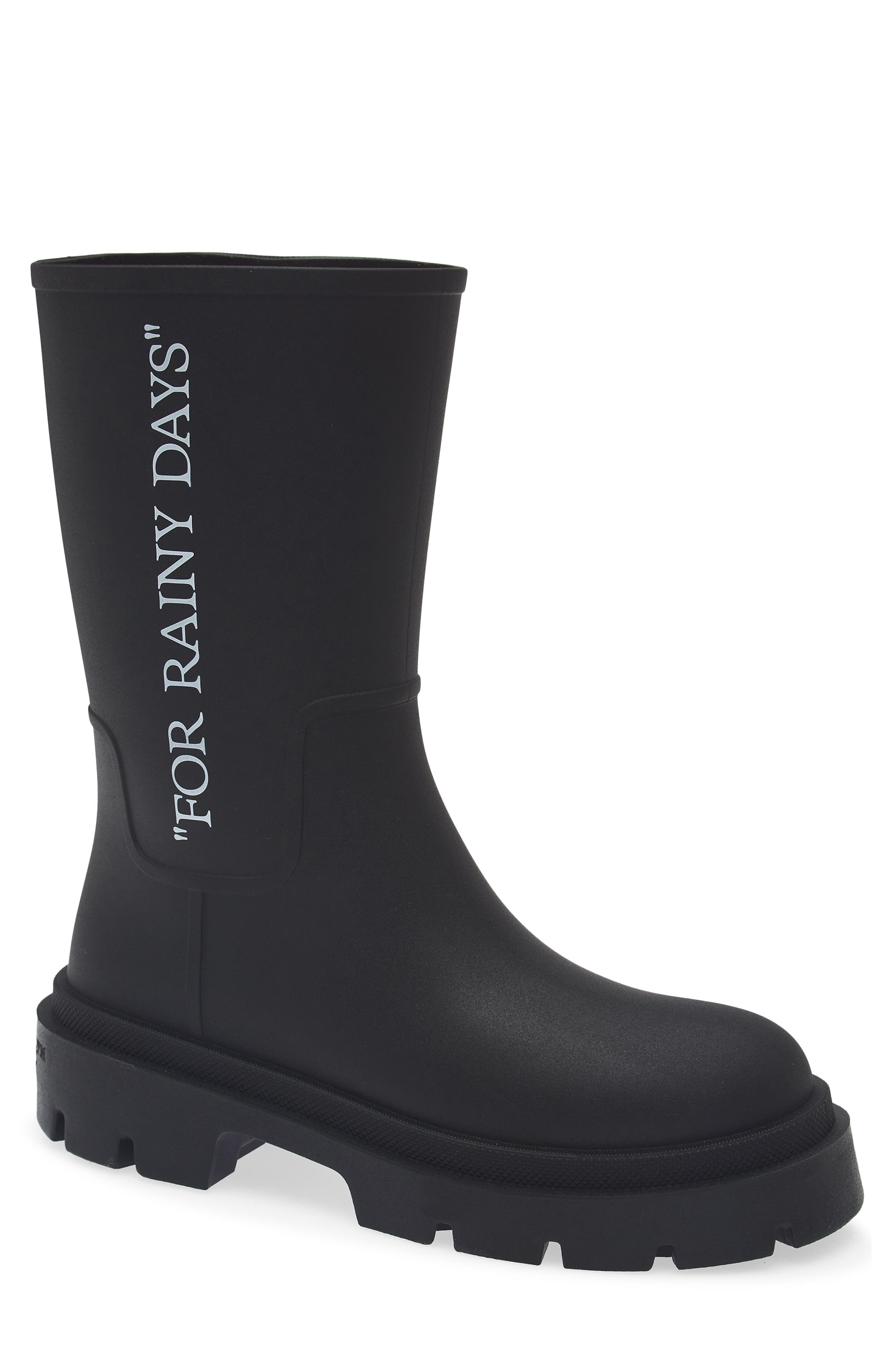 Off-White Reboot Rainy Days Rain Boot