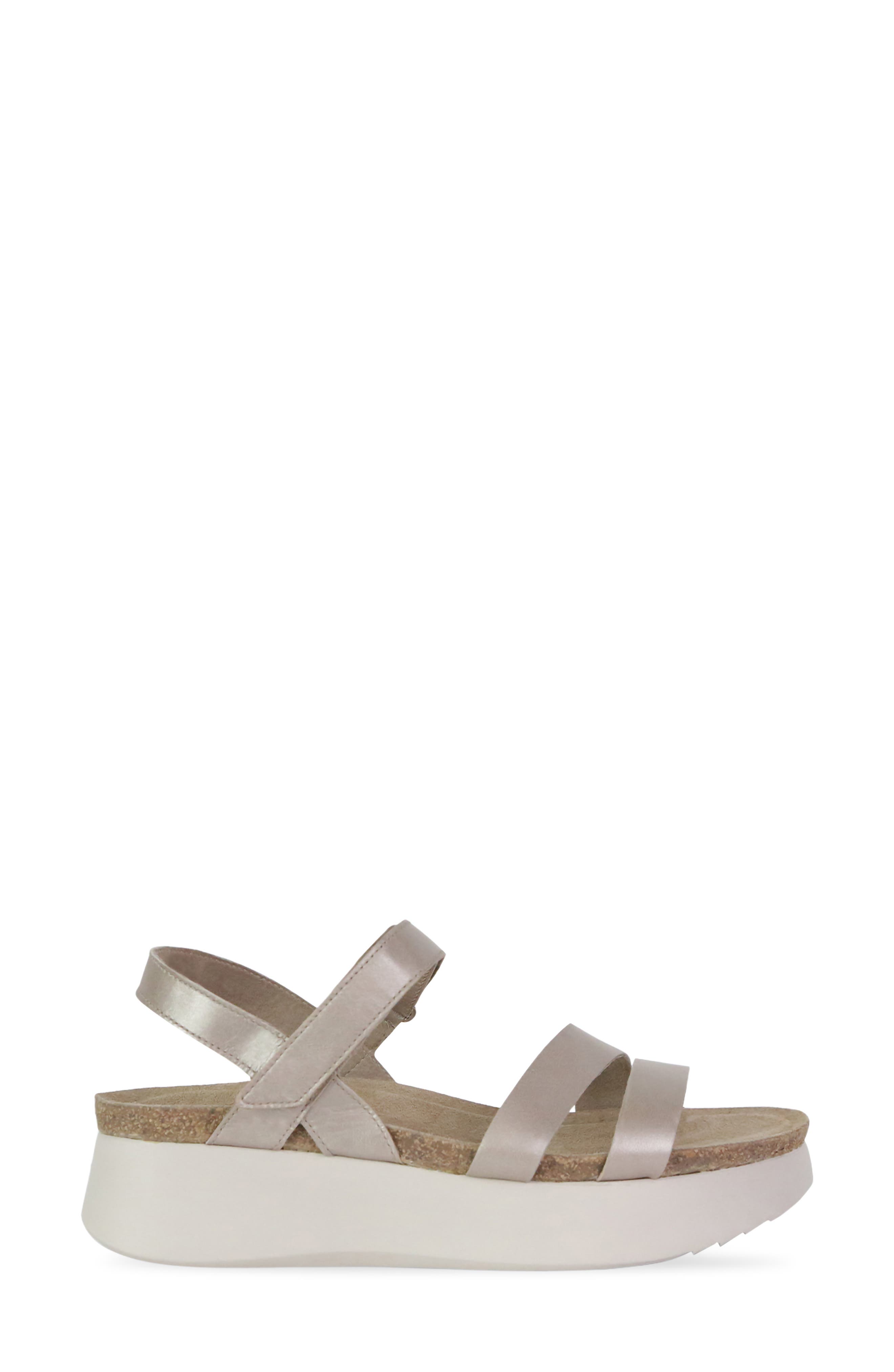 Munro Juniper Sandal, Alternate, color, Taupe Metallic