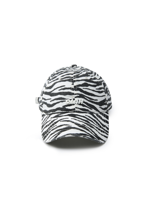 Zebra Print Baseball Cap