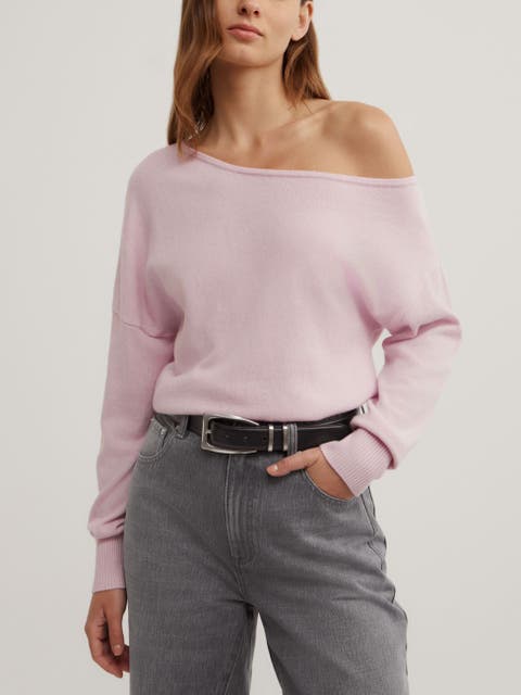 One Shoulder Knit