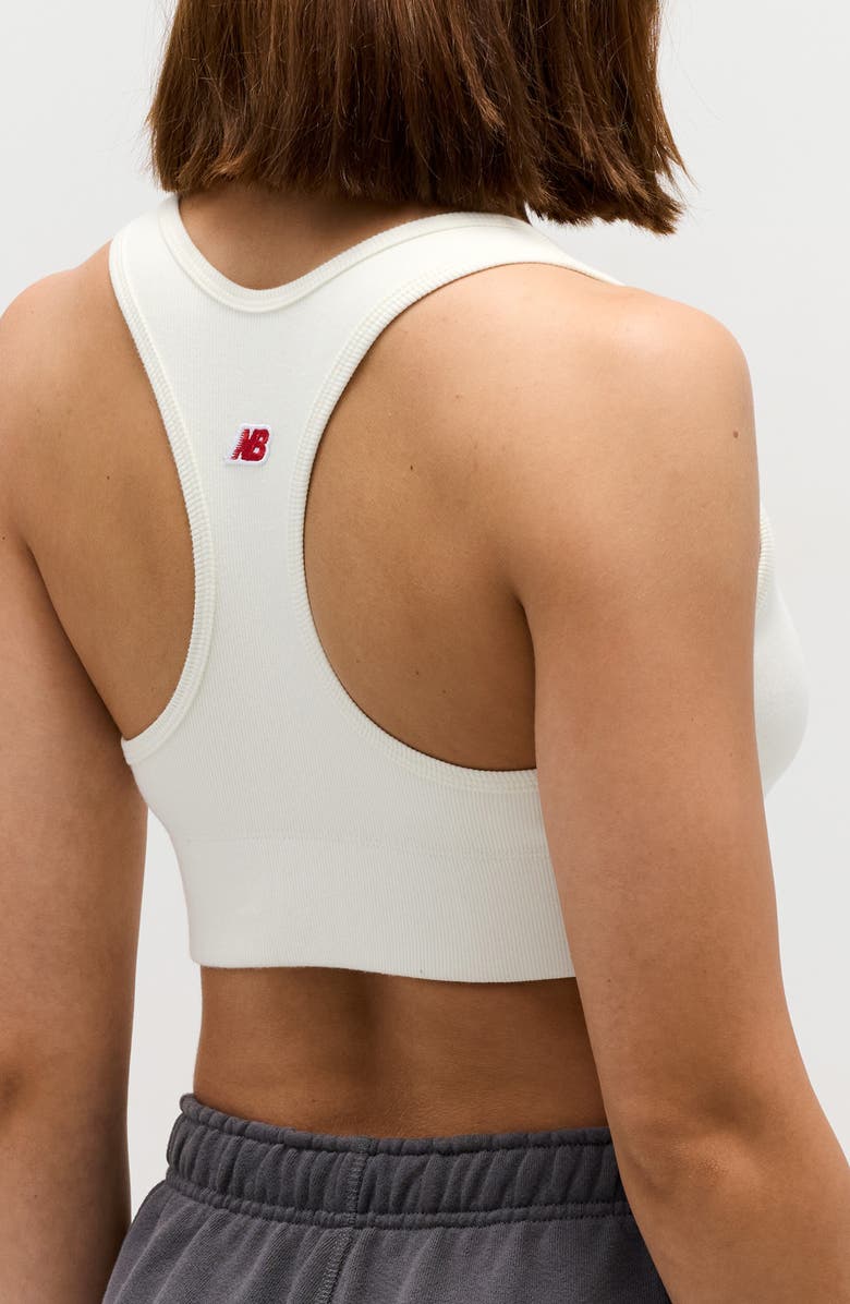 New Balance Made in USA Leisure Bra, Alternate, color, Sea Salt