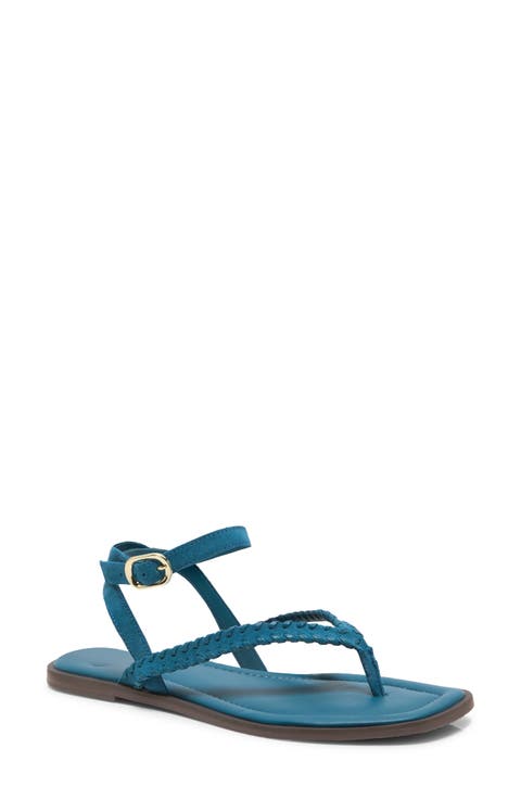 Waverly Whipstitch Ankle Strap Sandal (Women)