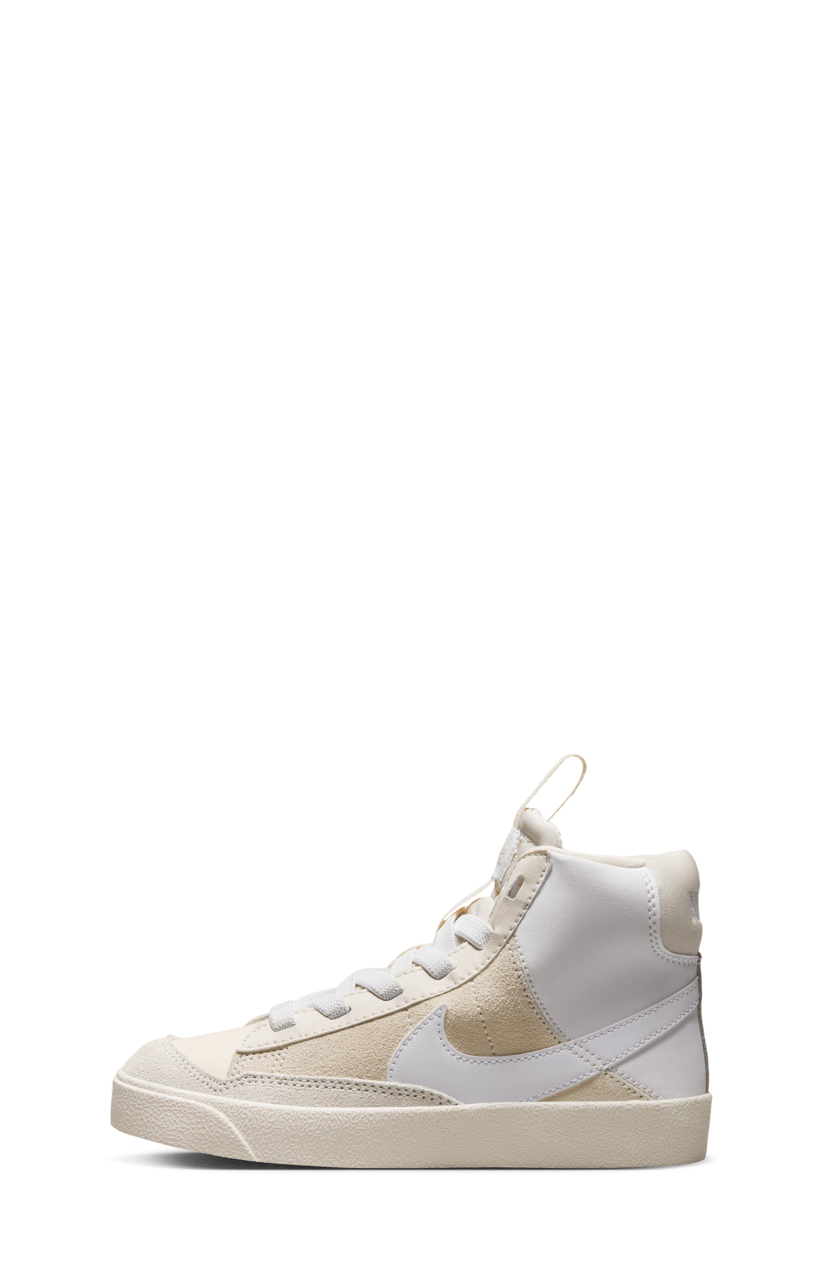 Kids' Blazer Mid '77 SE Sneaker, Alternate, color, WHITE/ PHANTOM/ CREAM/ WHITE
