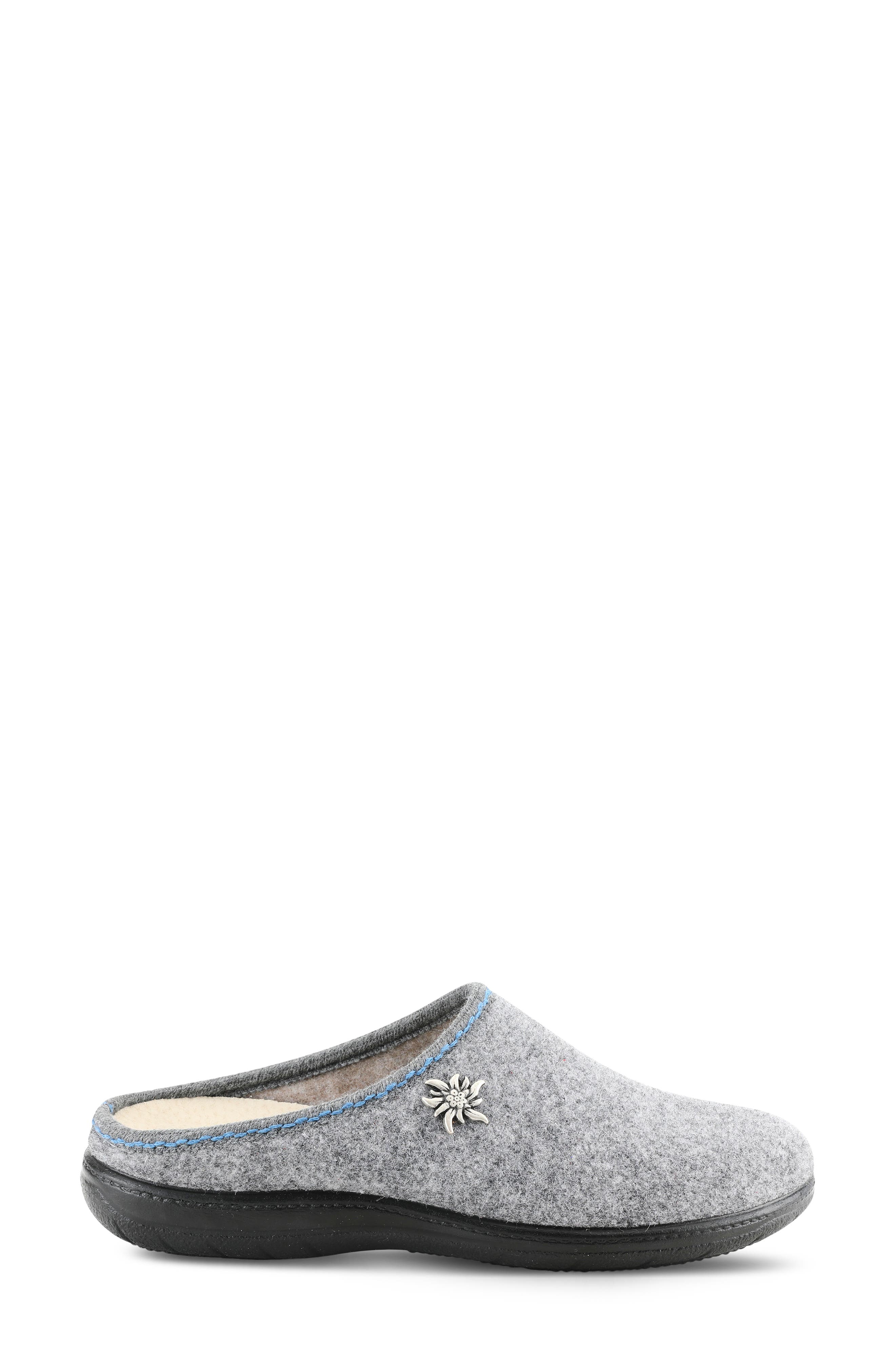 Loralee Scuff Slipper, Alternate, color, GREY