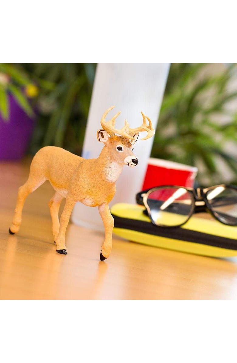 Safari Ltd. Whitetail Buck Toy, Alternate, color, NO COLOR