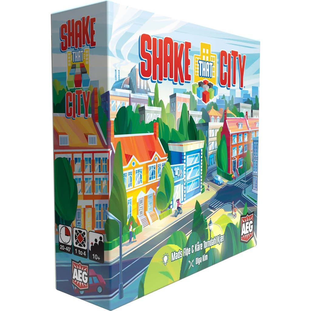 Alderac Entertainment Group Shake That City Dexterity City Building Board Game in Multicolored  product