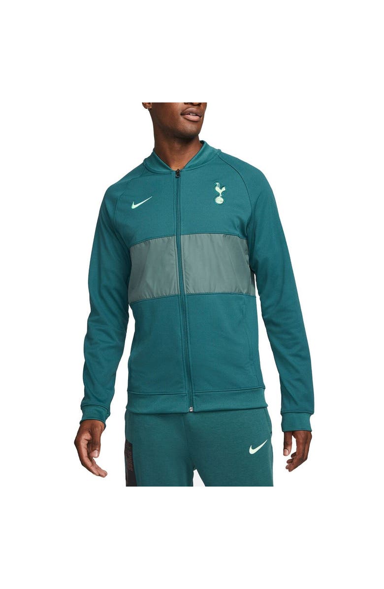 Nike Men's Nike Green Tottenham Hotspur I96 Anthem Raglan Full-Zip Jacket, Alternate, color,
