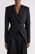 Givenchy Cutaway Wool Jacket