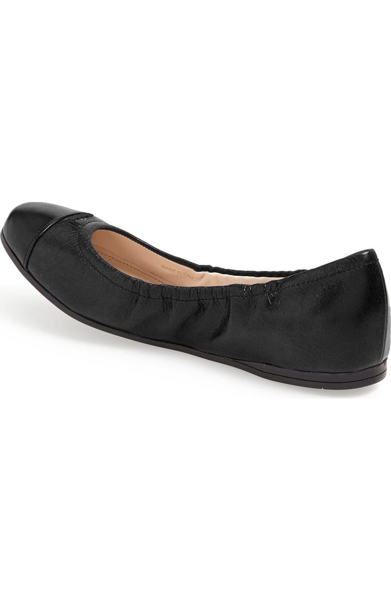 Prada 'Logo' Ballet Flat, Alternate, color,