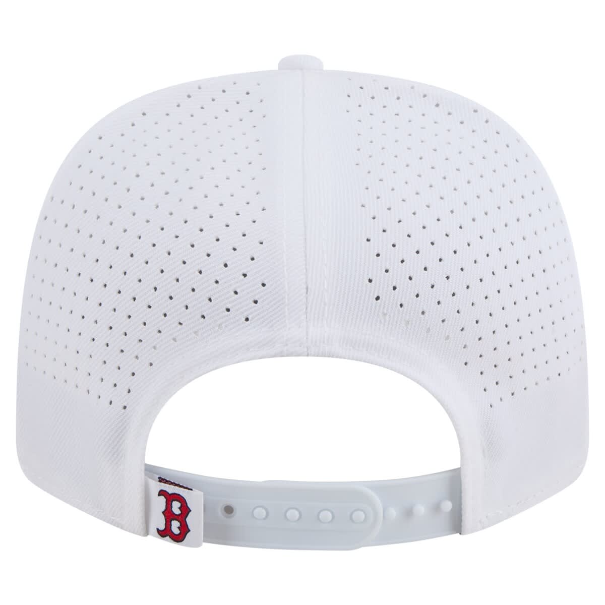 Men's New Era White Boston Red Sox COOLERA 9SEVENTY Adjustable Hat thumbnail 4