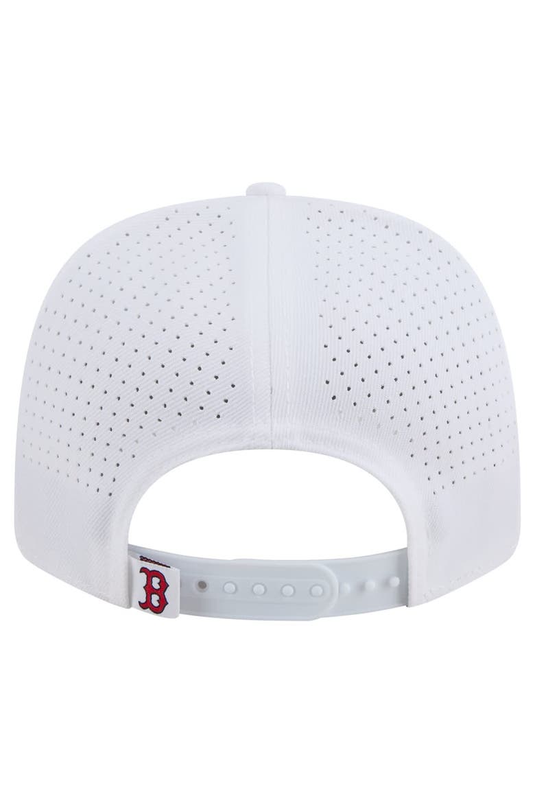Men's New Era White Boston Red Sox COOLERA 9SEVENTY Adjustable Hat, Alternate, color, White