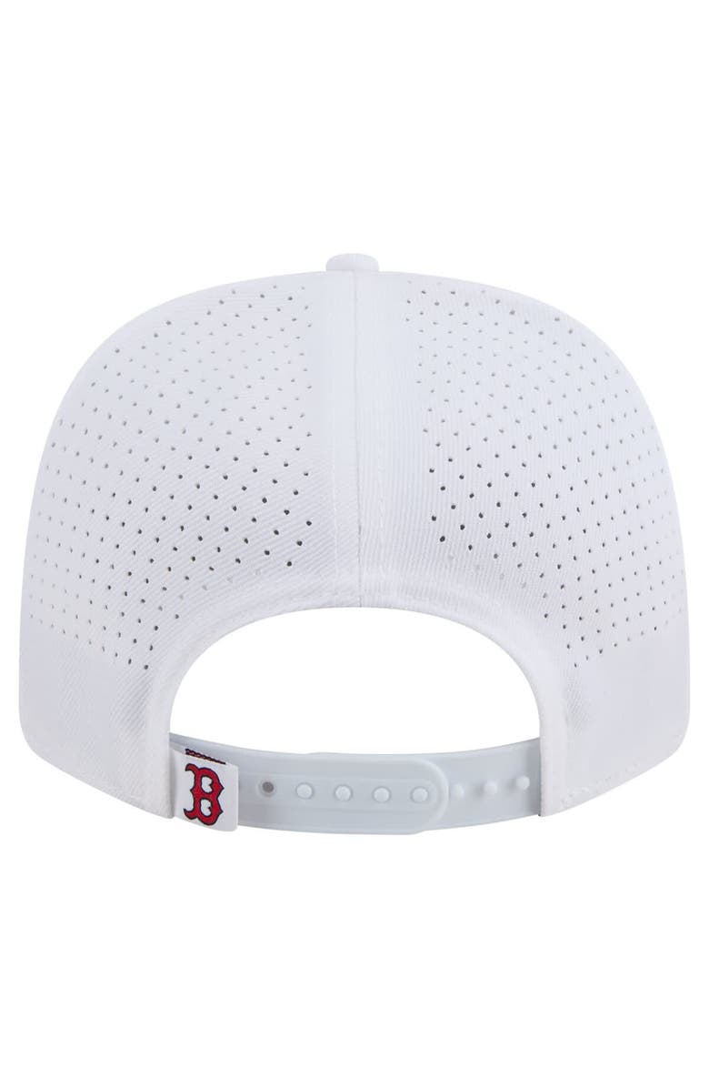 New Era Men's New Era White Boston Red Sox COOLERA 9SEVENTY Adjustable Hat, Alternate, color, White