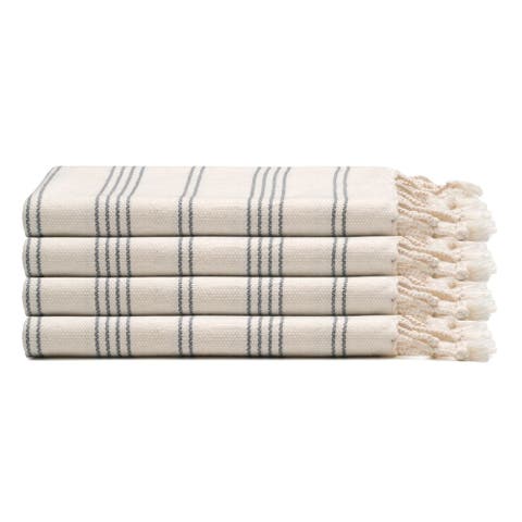 Heritage Stripe Turkish Cotton Hand Towel Bundle