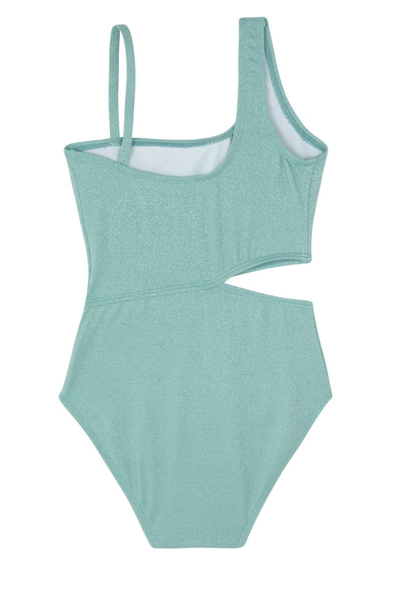 Gottex Kids Sparkles Side Cutout One Piece, Alternate, color,