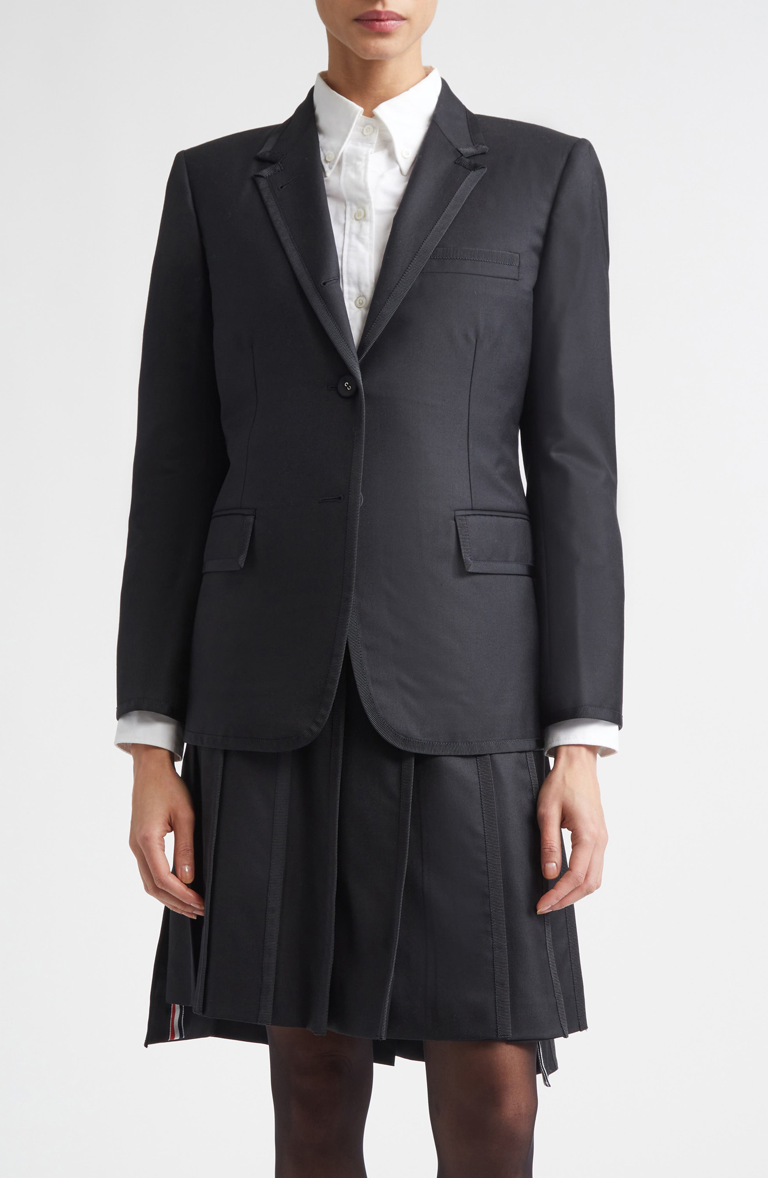 Super 120s Wool Twill Classic Sport Coat