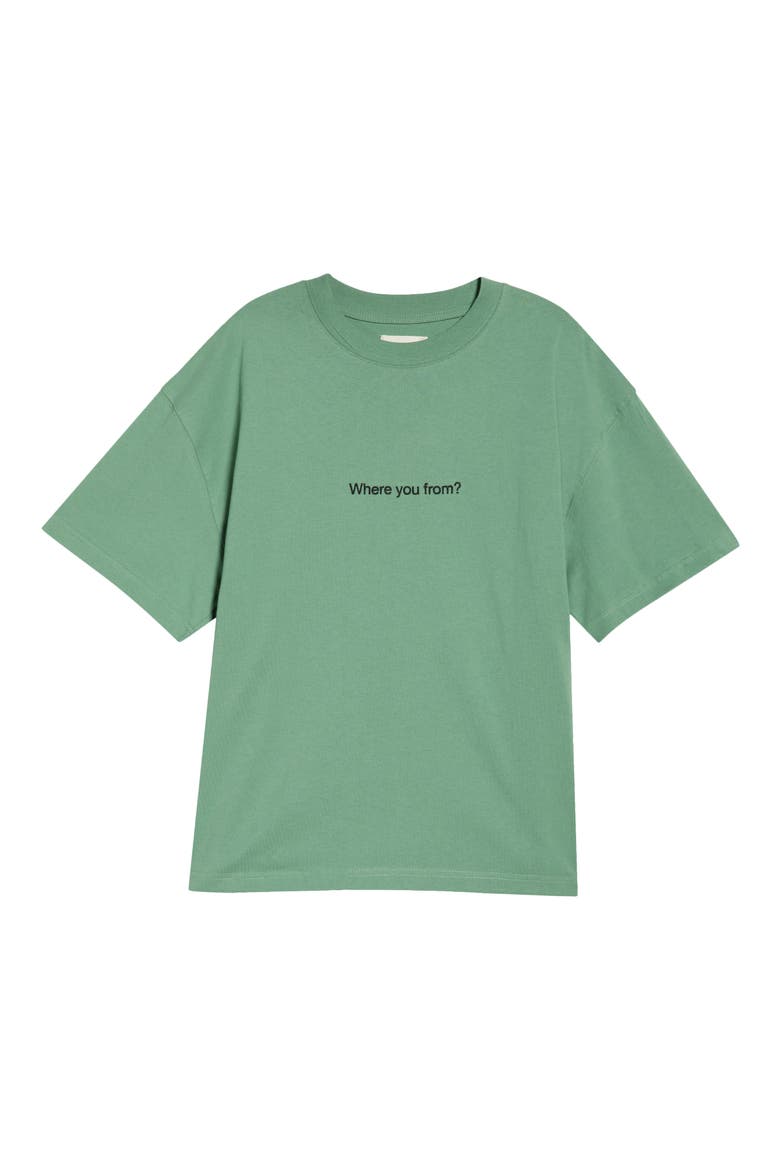 Where You From Graphic T-Shirt, Alternate, color, MINT
