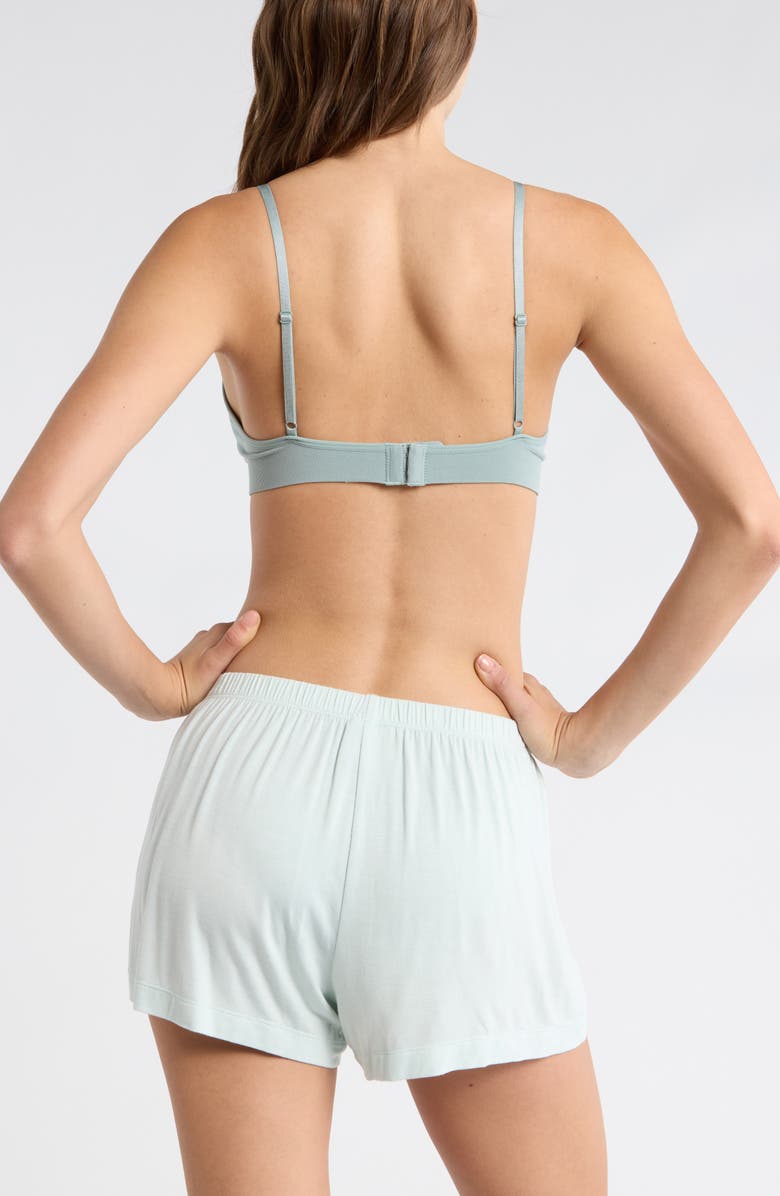 NORDSTROM RACK Everyday 3-Pack Assorted Scoop Neck Bralettes, Alternate, color, Grey Green- Purple Multi