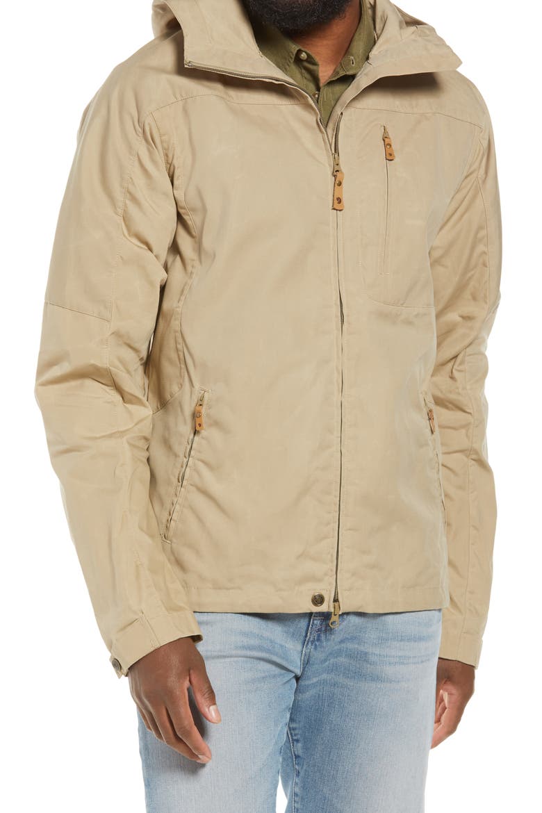 'Sten' Hooded Jacket, Alternate, color, SAND STONE