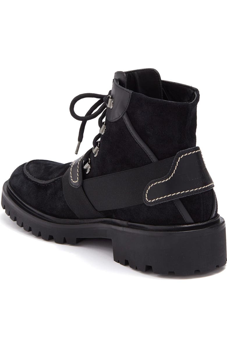 Valentino Uomo Moc Toe Strapped Combat Boot, Alternate, color,