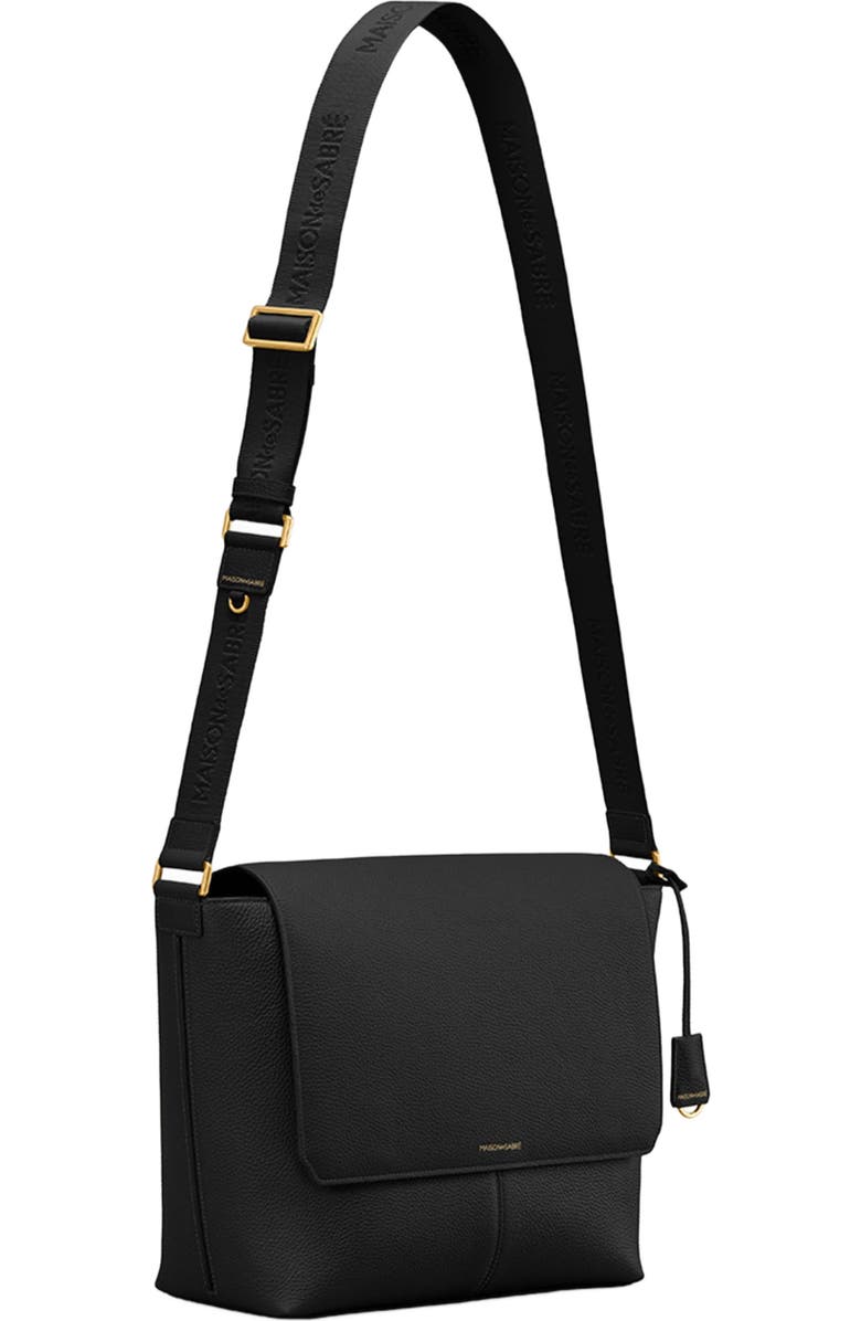 MAISON de SABRÉ Leather Flaire Messenger Bag, Alternate, color,