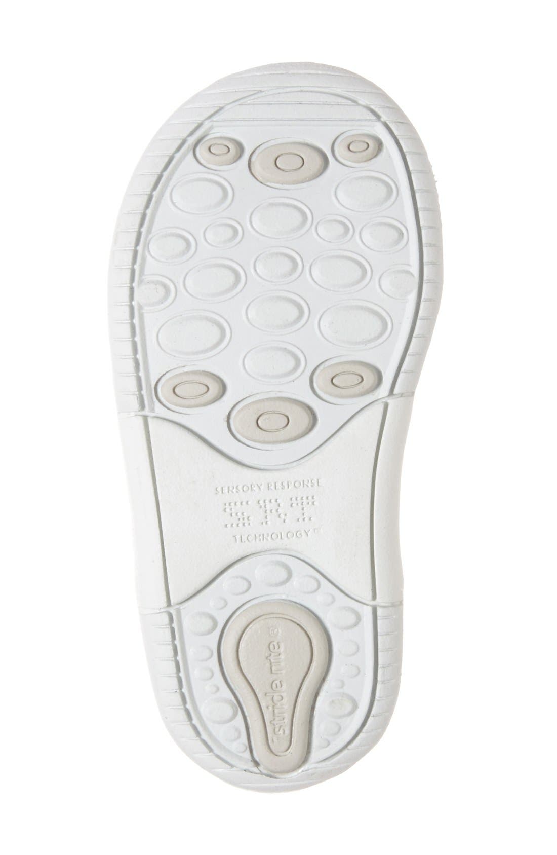 Stride Rite Elliott Boot, Alternate, color, White