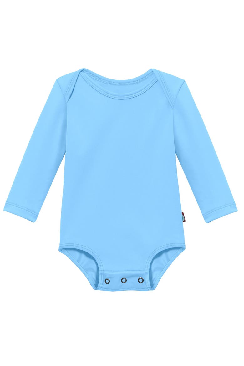Unisex  UPF 50+ Rashguard Lap Bodysuit, Main, color, Bright Light Blue