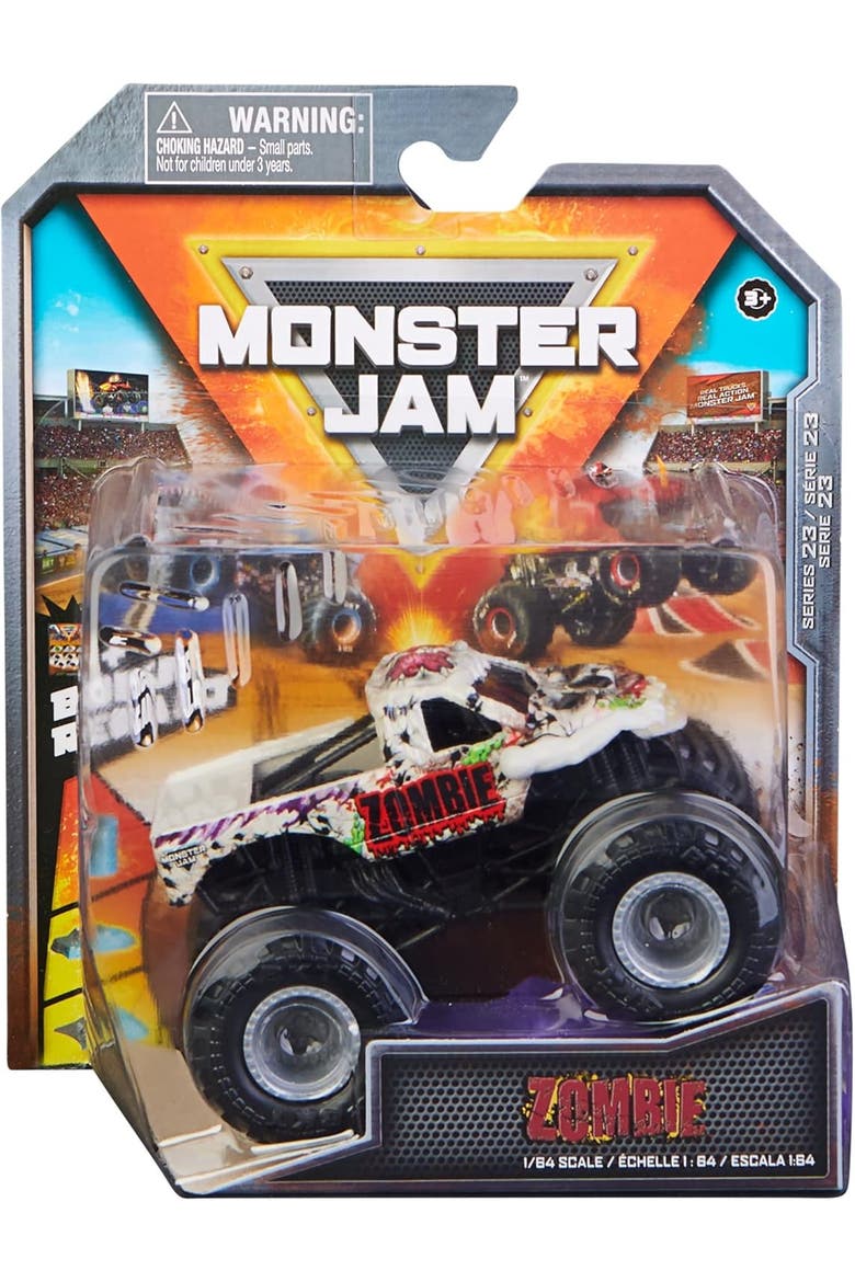 Mini Zombie Die Cast Vehicle, Main, color, white red