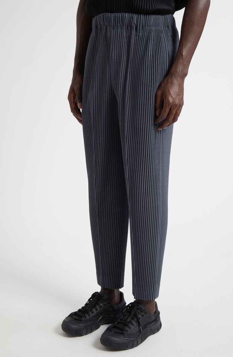 Homme Plissé Issey Miyake Monthly Colors July Pleated Pants, Alternate, color, Chert Blue
