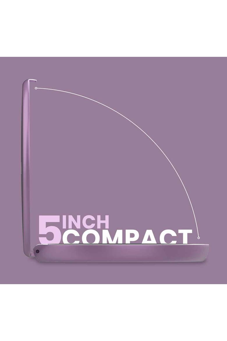 COMPACT Mirror | 7X Magnified Rechargeable LED Makeup Mirror, Alternate, color, Lavender
