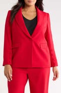 Tahari ASL One-Button Blazer