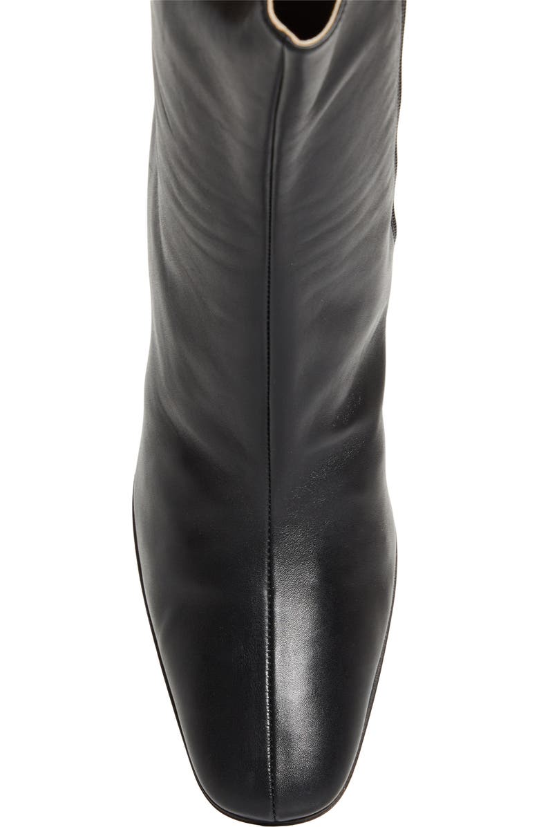 The Row Mona Bootie, Alternate, color, Black