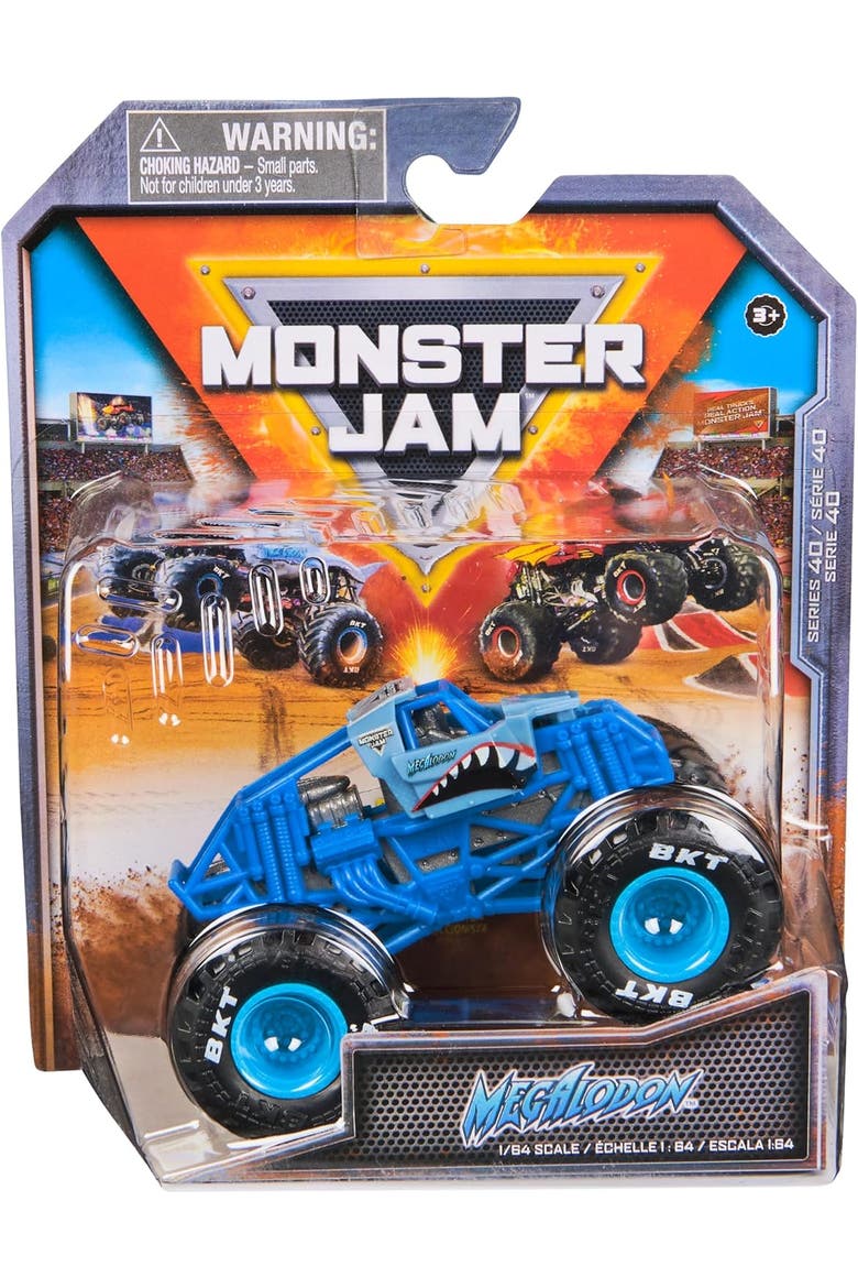 Mini Megalodon Die Cast Vehicle, Main, color, light blue