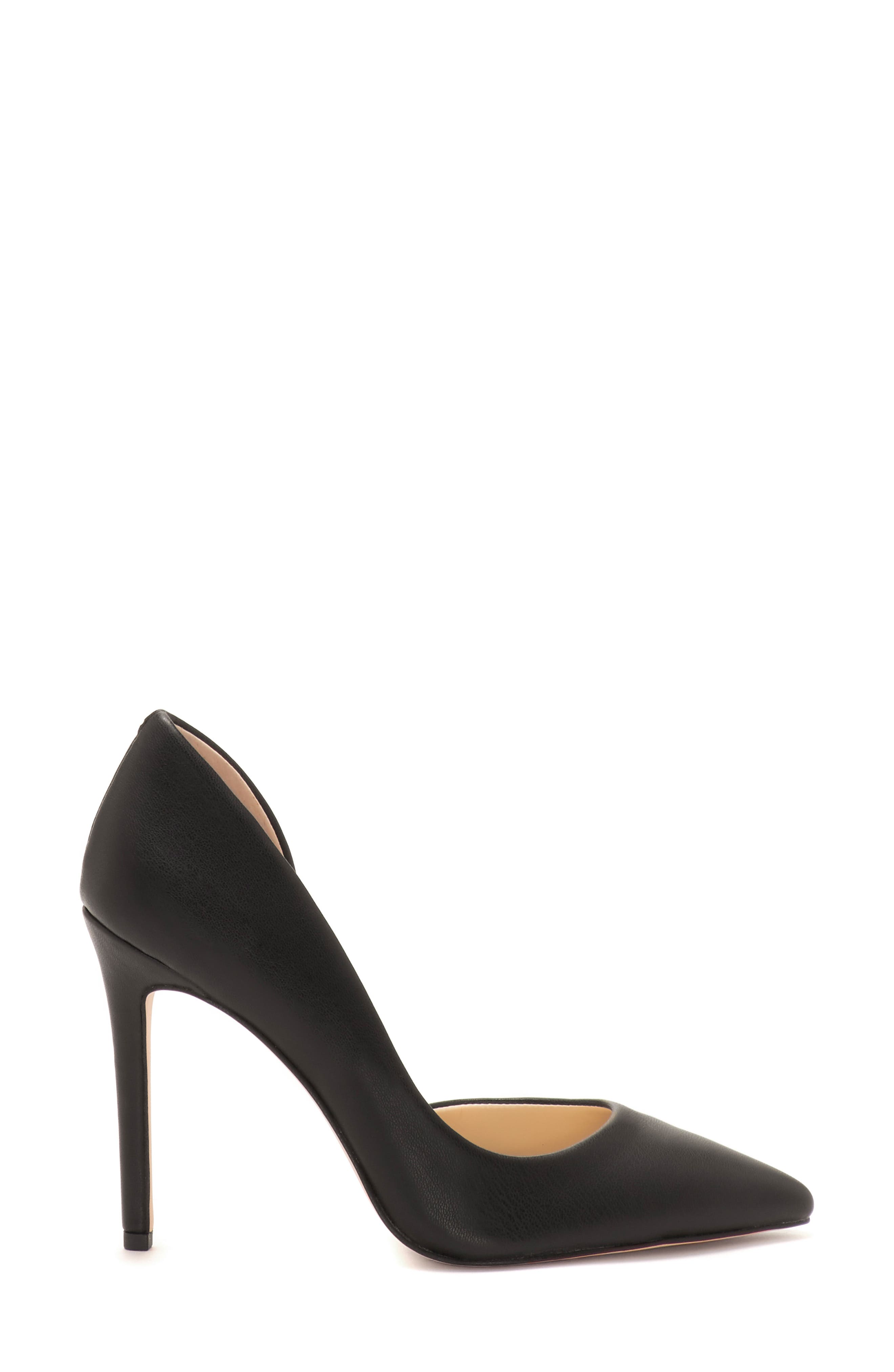 Pheona Pump, Alternate, color, BLACK FAUX LEATHER
