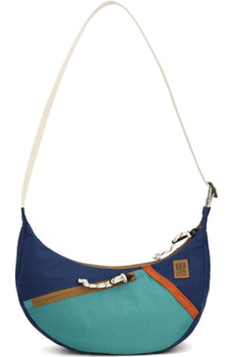 Topo Designs Moonlight Crossbody Bag, Main, color, Midnight/Caribbean