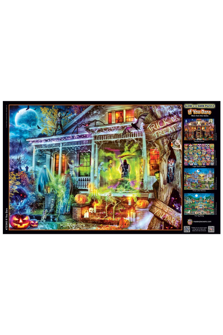If You Dare 1000 Piece Glow Puzzle, Alternate, color, Multicolor