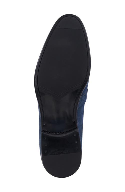 Bruno Magli Arlo Loafer In Light Blue Suede