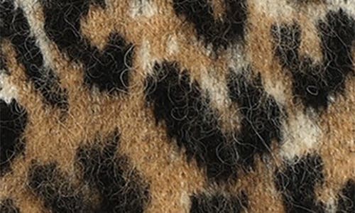 Kate Spade New York Downtown Leopard Arm Warmers In Brown