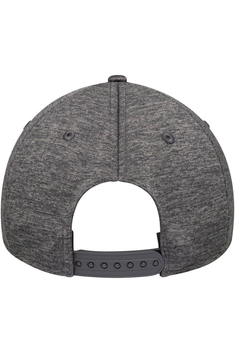 Men's New Era Graphite Monarcas Morelia Shadow 9FORTY Adjustable Snapback Hat, Alternate, color, Graphite