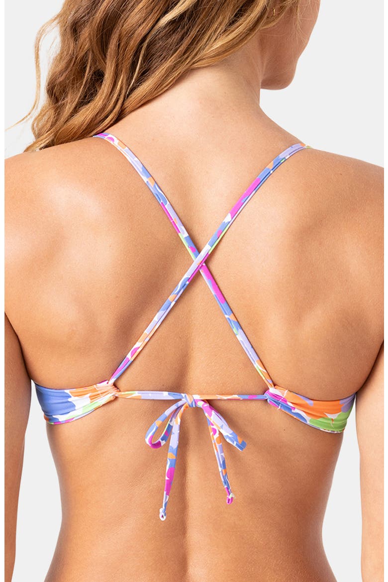 California Dreamin' Reversible Triangle Bikini Top, Alternate, color, MEDIUM LIME