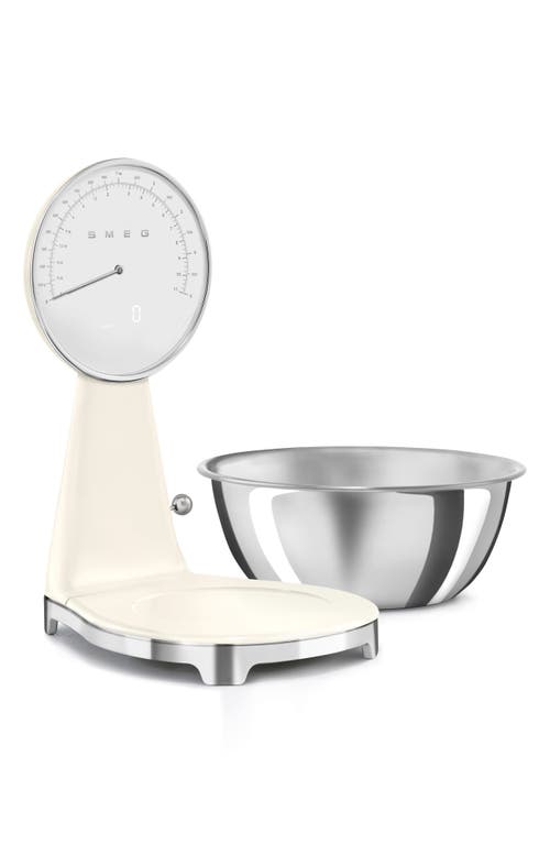 Smeg 50's Style Kitchen Scale In Cream