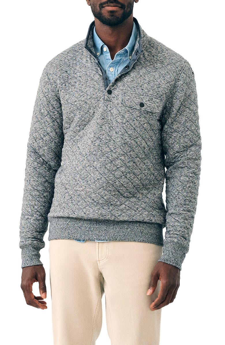 Faherty Epic Fleece Pullover, Main, color, 