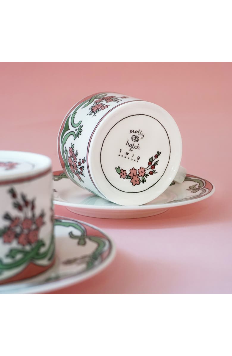 Twig New York Always Marie Cup & Saucer, Alternate, color, Multi