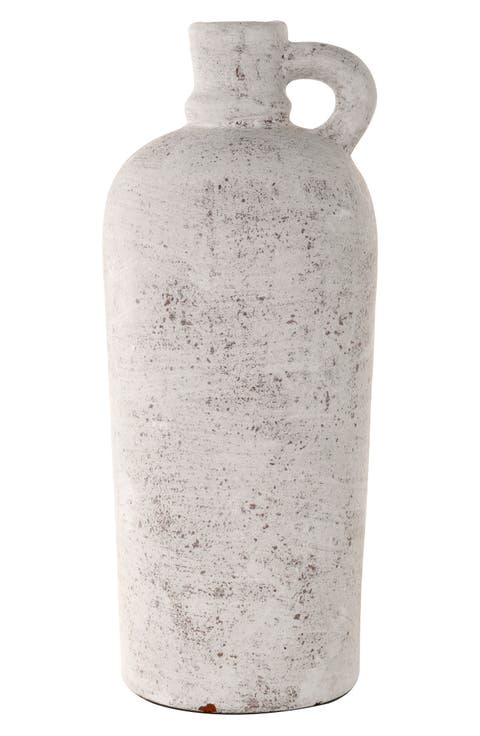 Tall Terracotta Vase