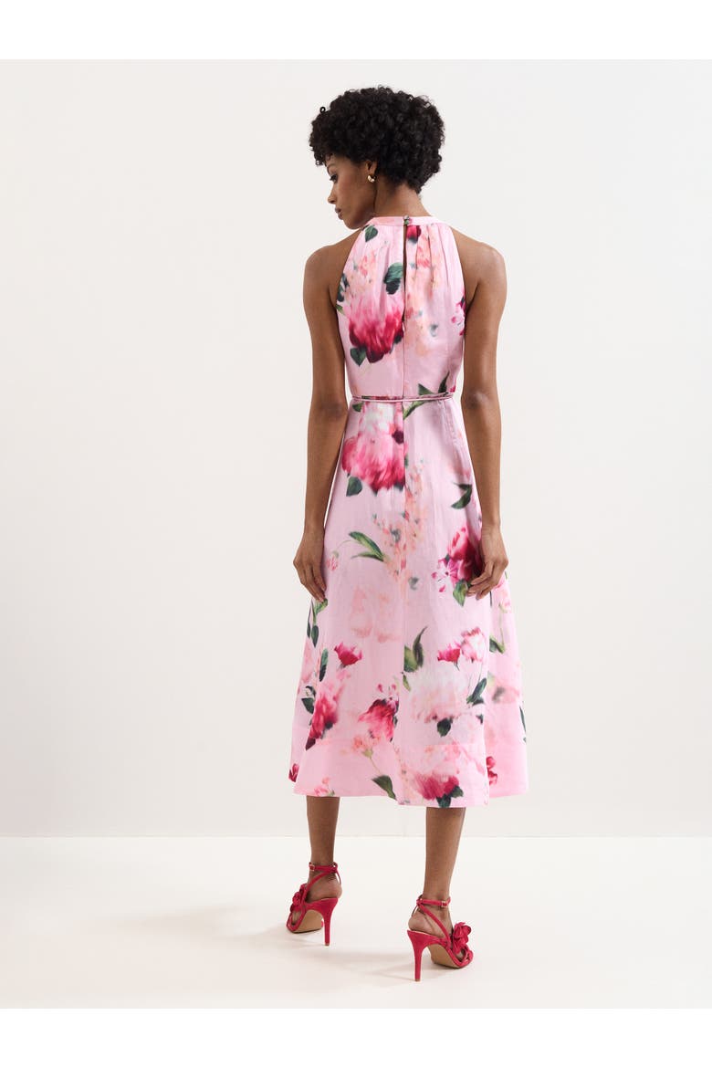 Bethany Midi Dress, Alternate, color, Pink