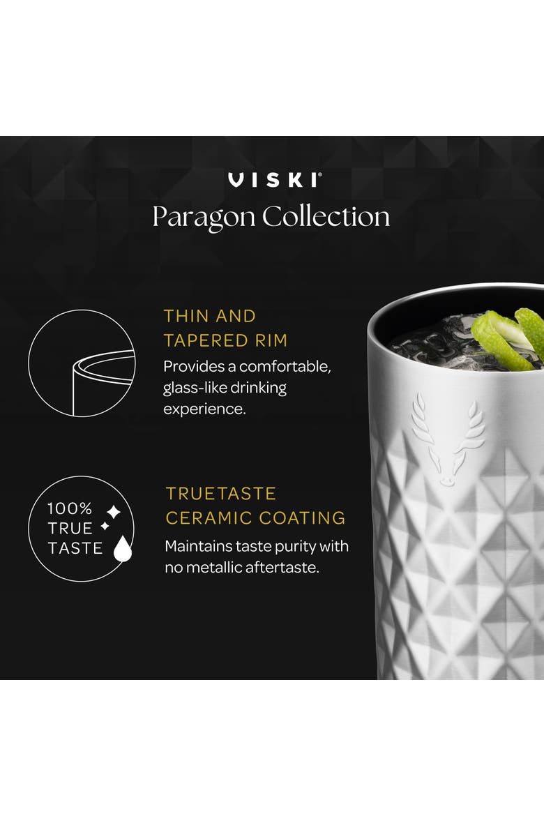 Paragon Stainless Steel Highball Tumbler, Alternate, color, Satin Green