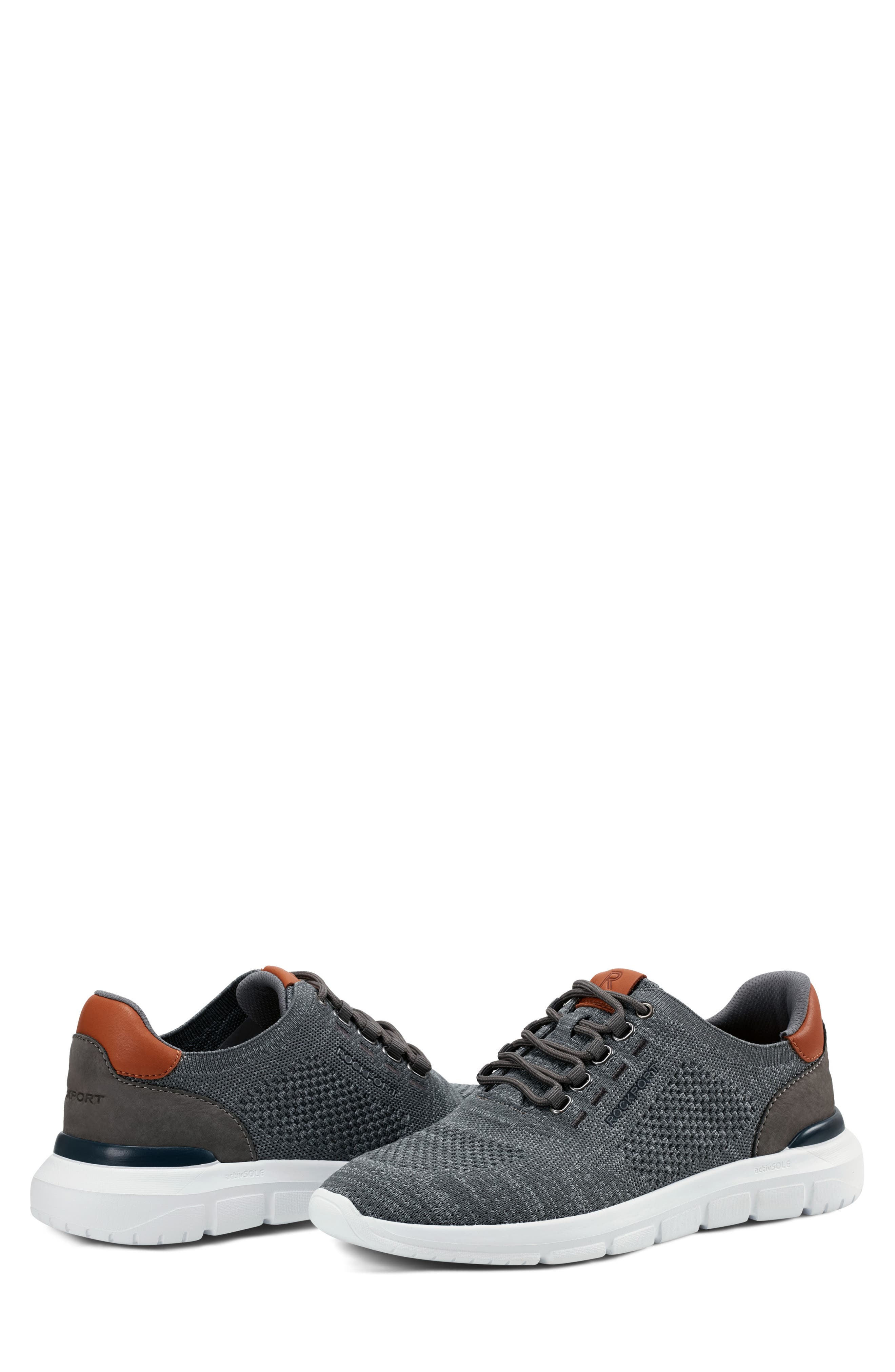 Rockport Jaimson Sneaker, Alternate, color, Medium Grey