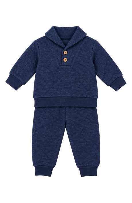Kids' Quilted Fleece Pullover & Joggers Set