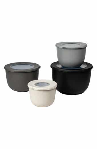 TarHong Set of 4 Stackable Melamine Mixing Bowls